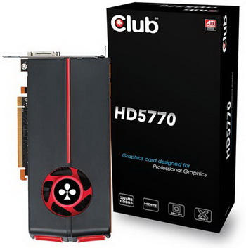 Club 3d series radeon HD 5700